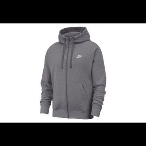 Nike Sportswear Club Fleece Men's Hoodie Charcoal